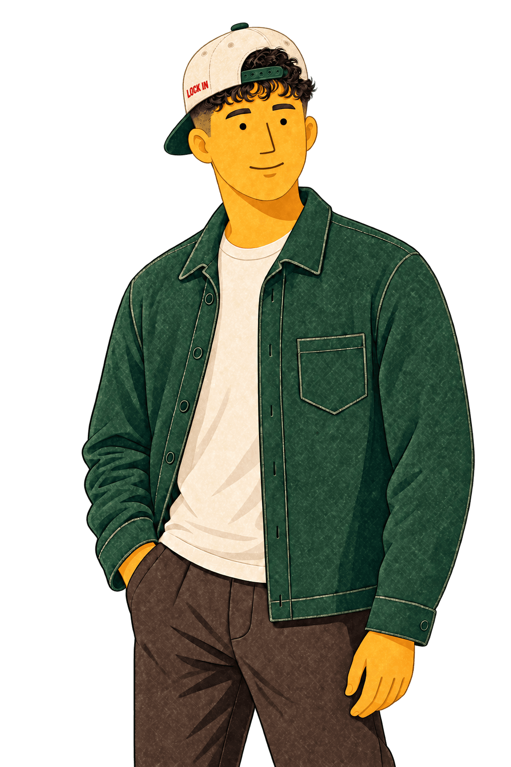 Illustration of Bobby Wang